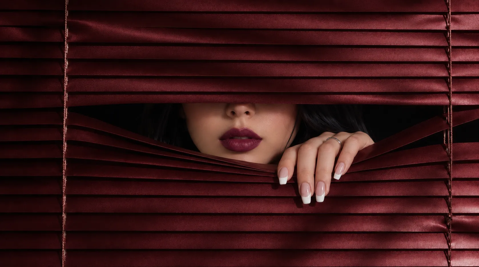 Lady curtain